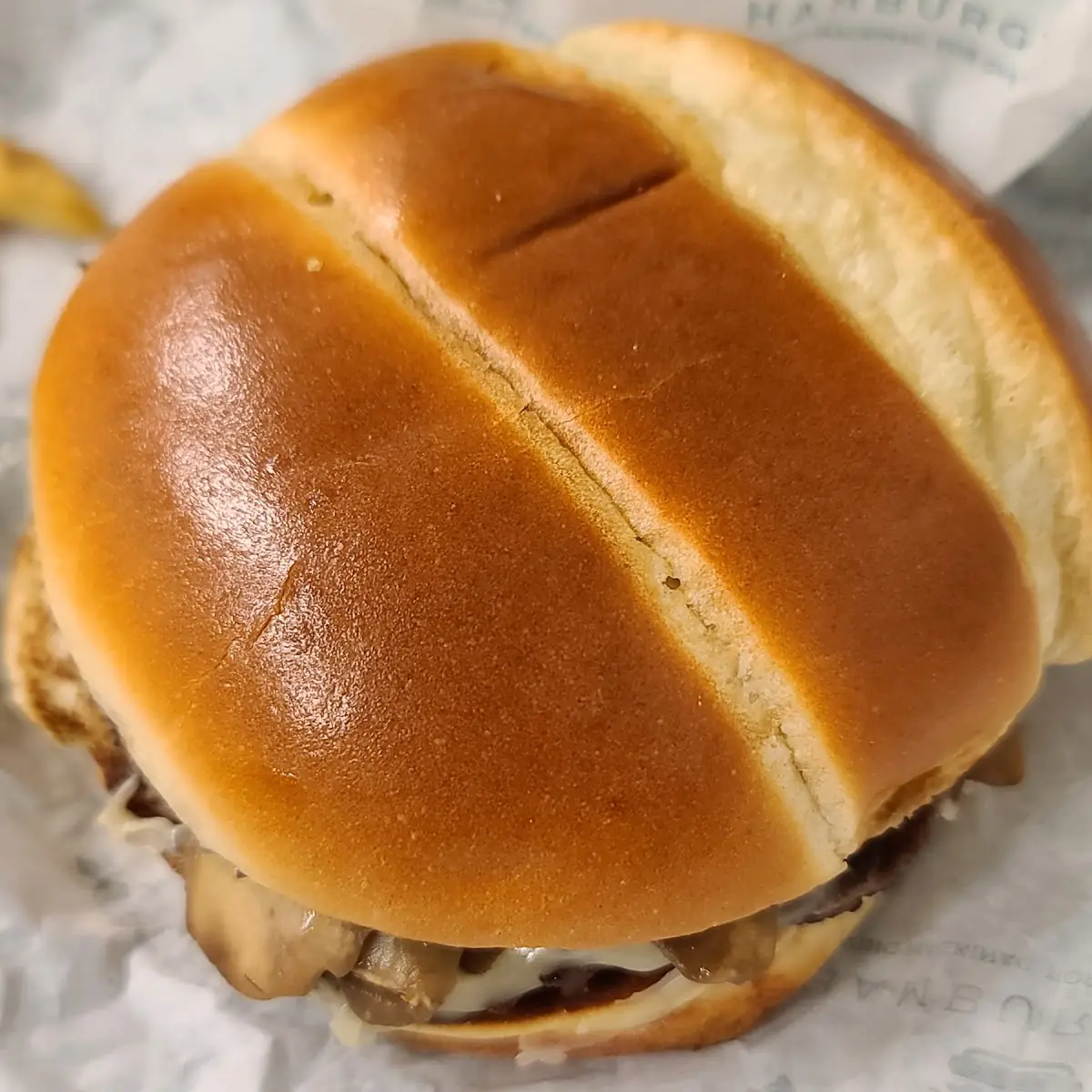 1 4 lb Mushroom Swiss Burger