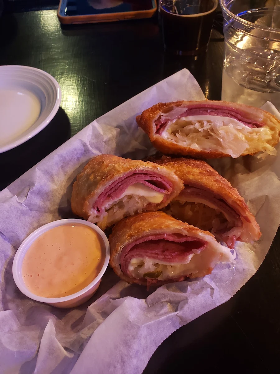 Reuben Egg Rolls