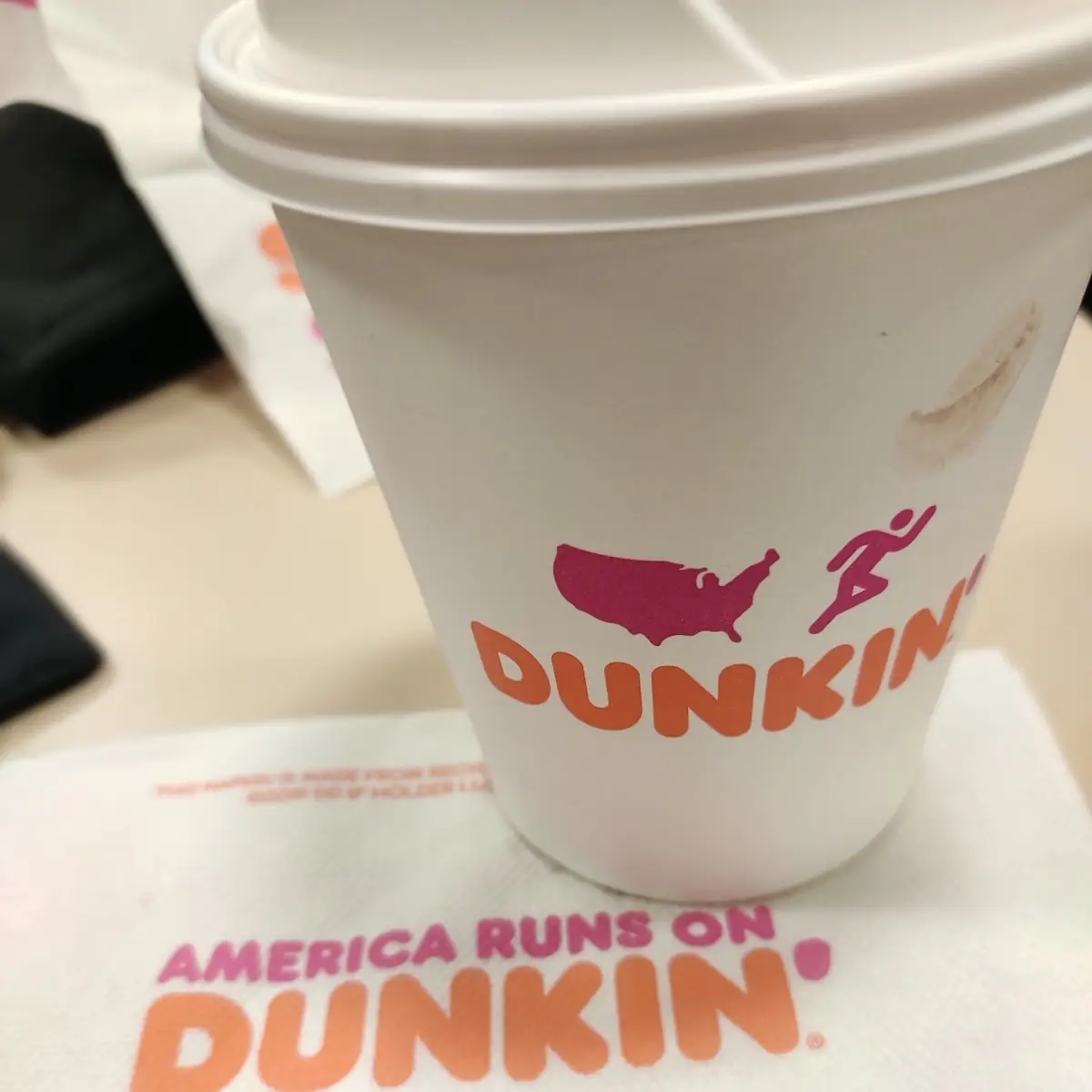 Boston Cream Donut and a Mocha