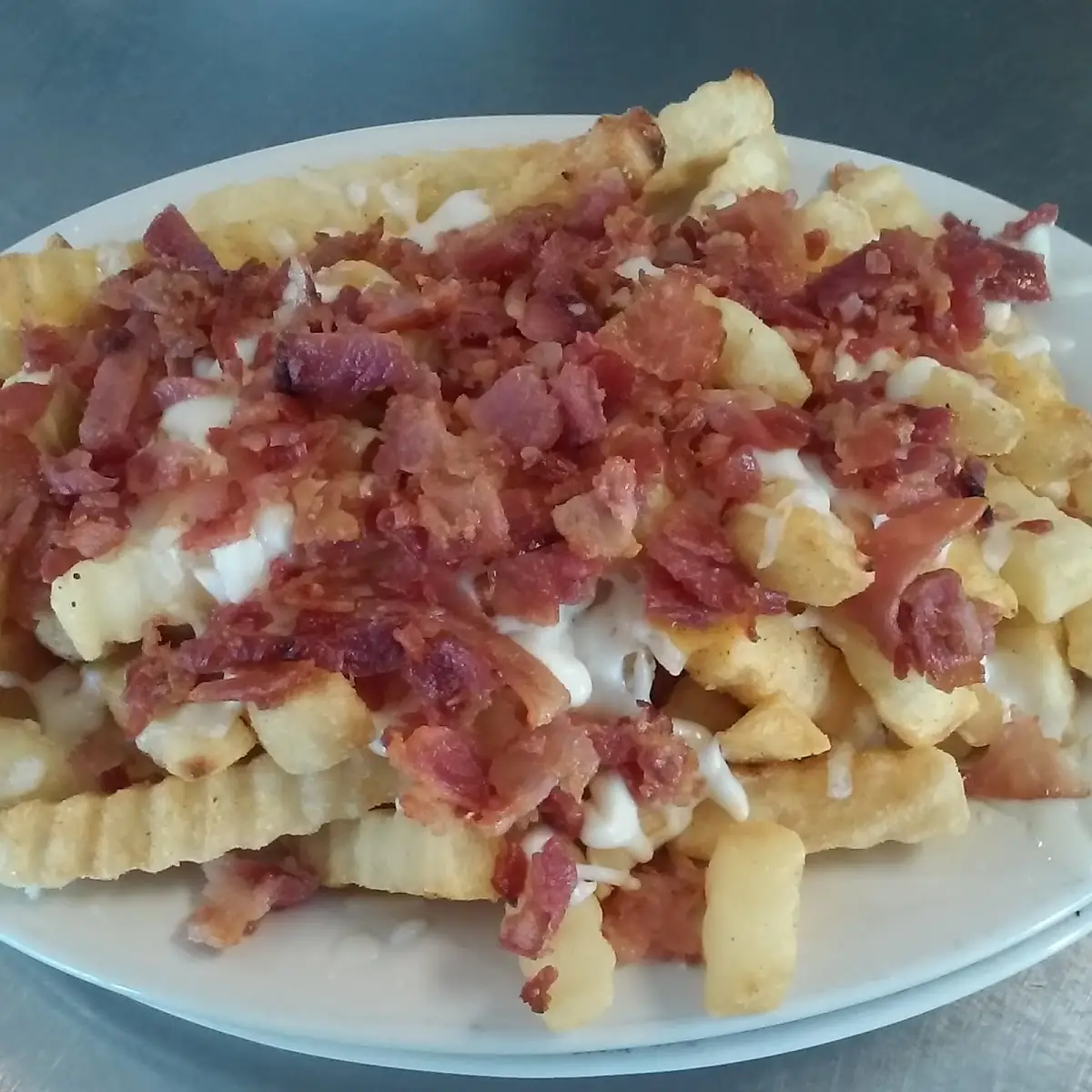 Cheese Fries with Bacon