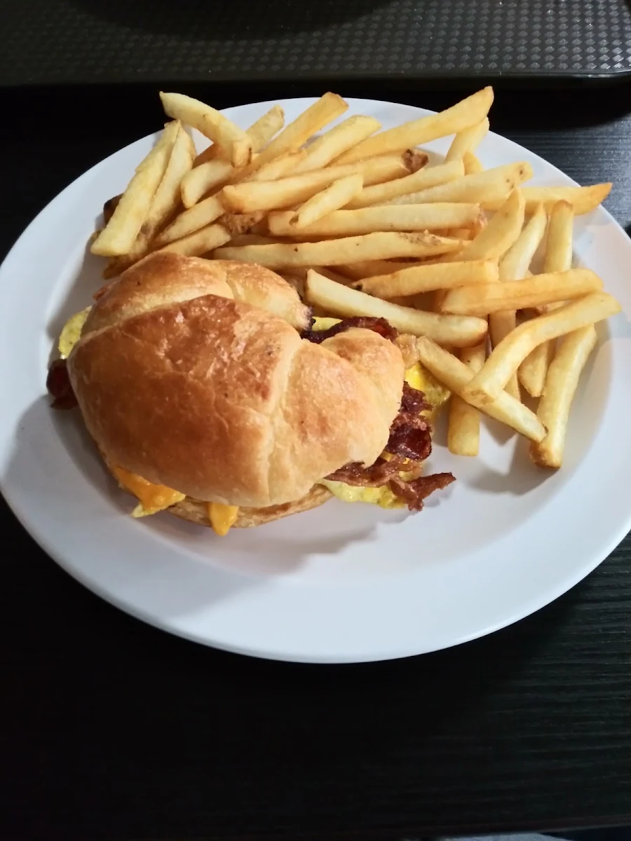 Bacon Egg Cheese Croissant