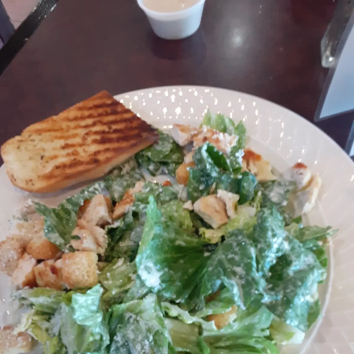Caesar Salad with Grilled Shrimp