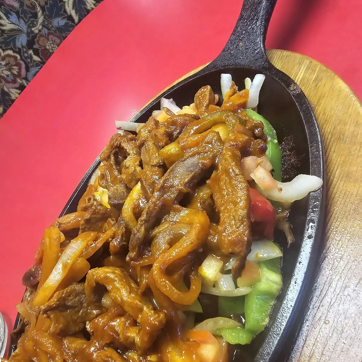 Chicken and Shrimp Fajitas