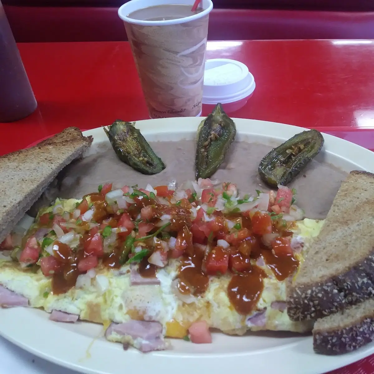Ham and Cheese Omelette
