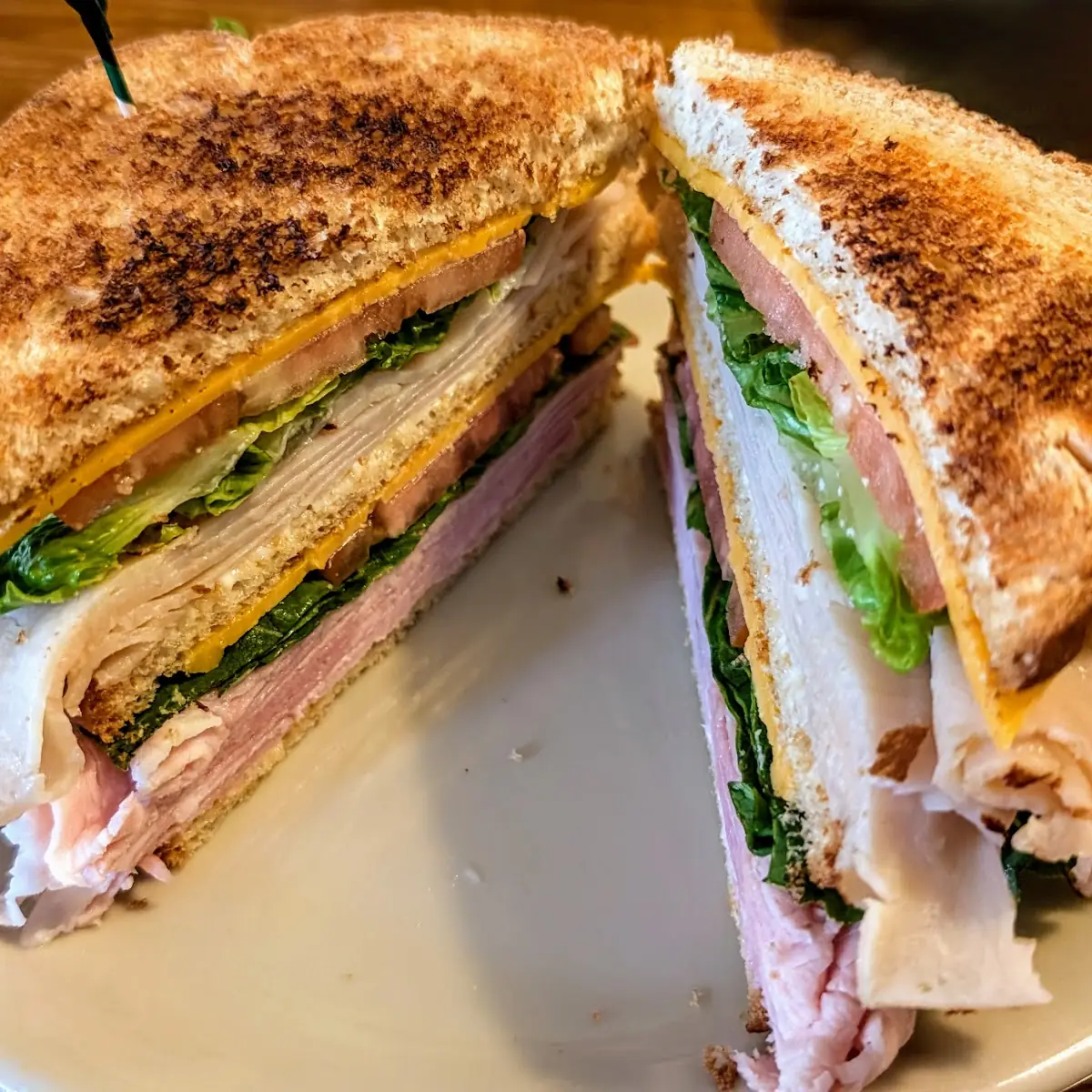 Ham & Turkey Double Decker