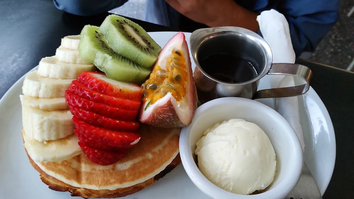 Pancake Stack, Coast Roast Coffee