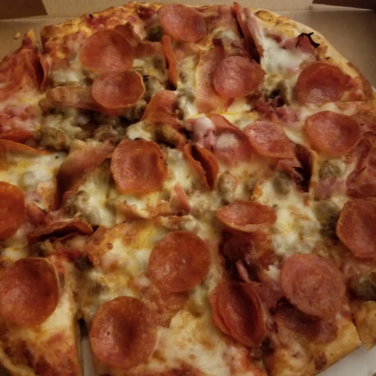 The 12 Meat Pizza