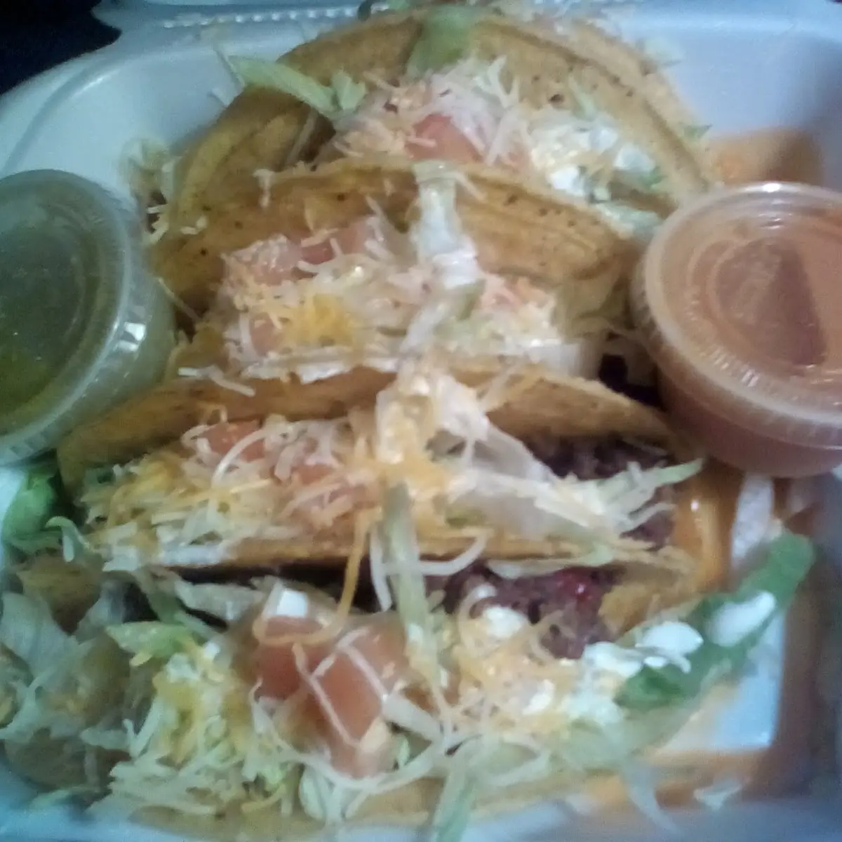 Hard Shell Beef Tacos
