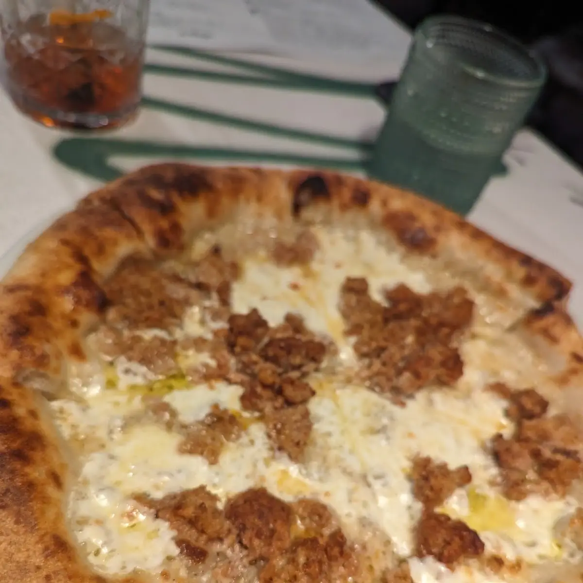 Meatball Pizza