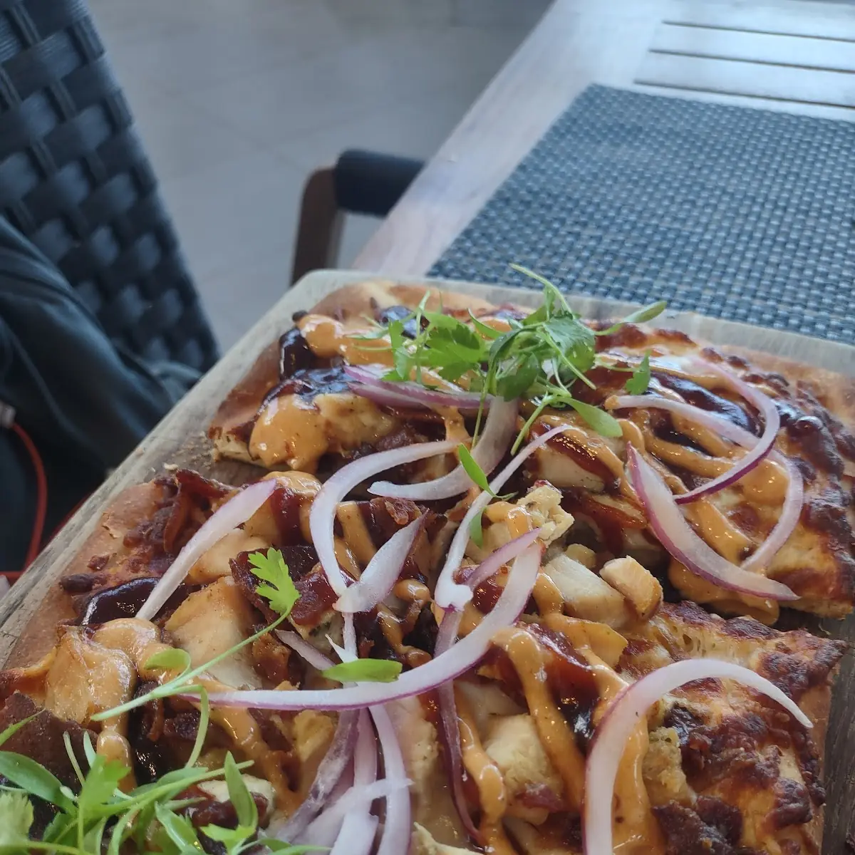 BBQ Chicken Flatbread