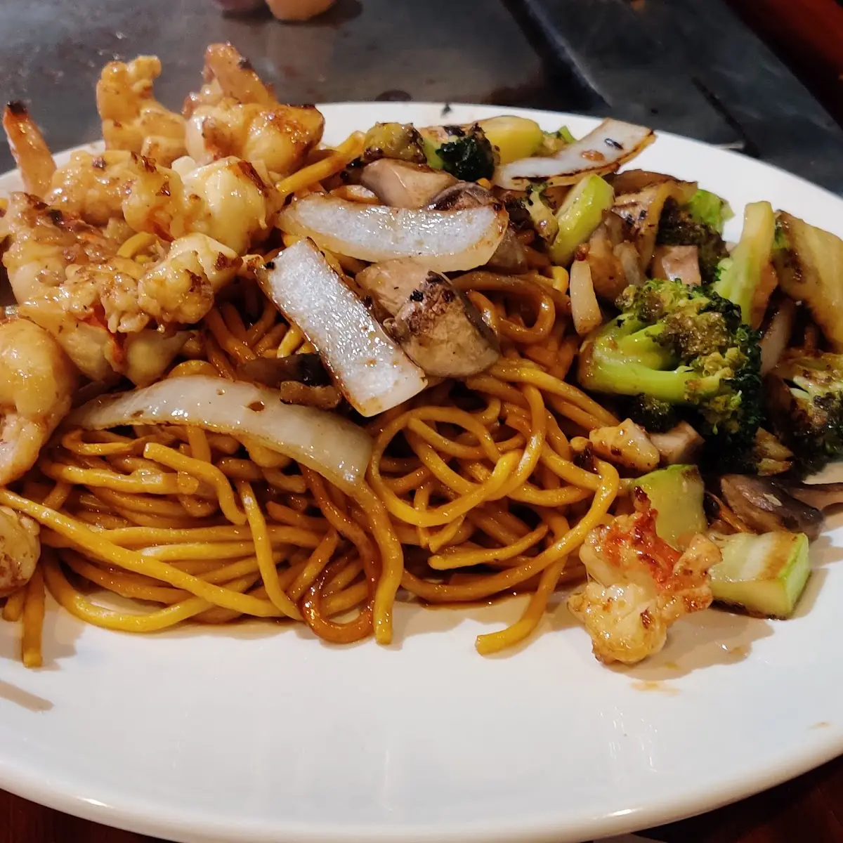 Ocean Scallops, Lobster Tail, Shrimp & Filet Mignon