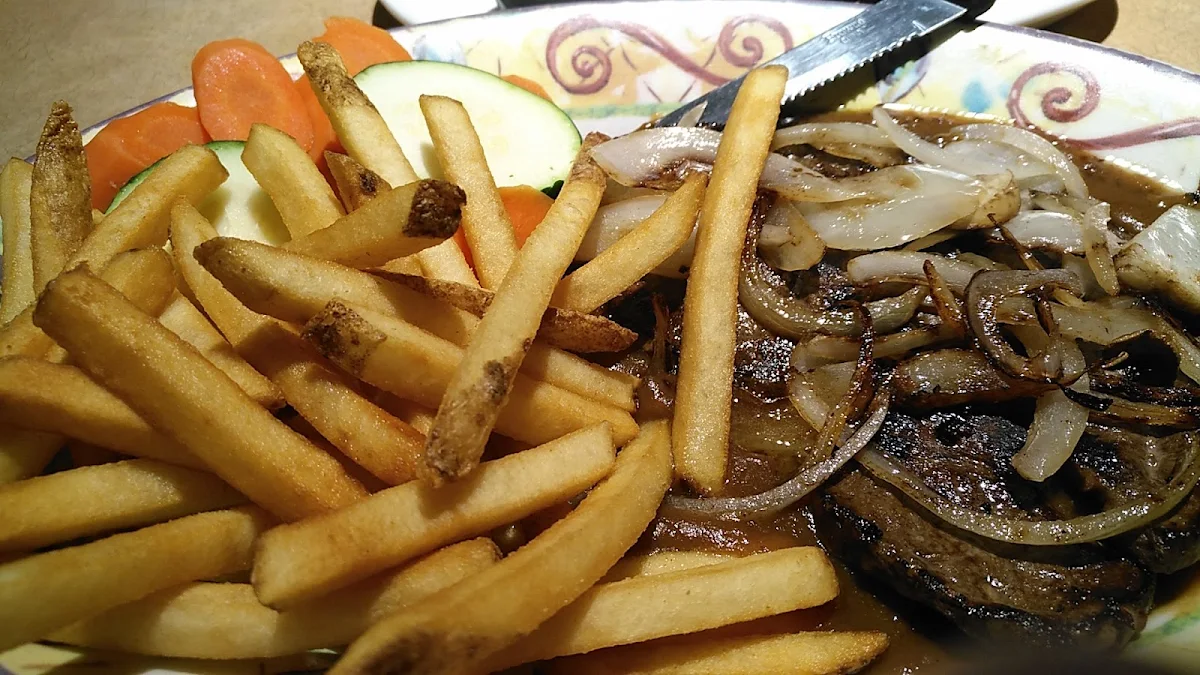 Grilled Liver & Onions, Ricky's Country - Schoolhouse