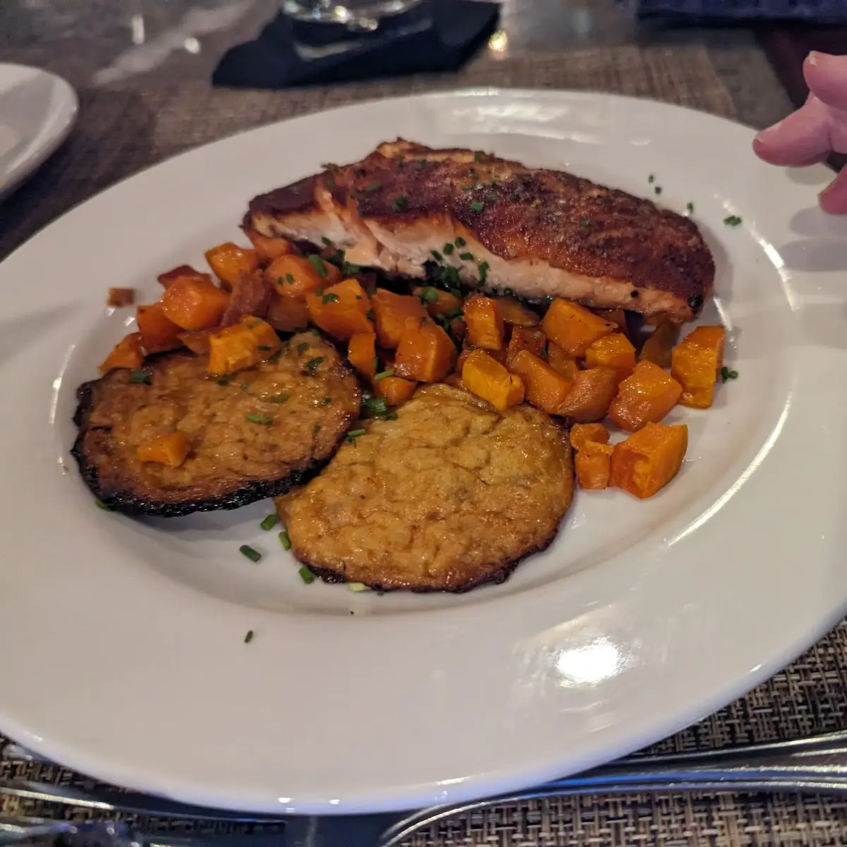 Broiled Salmon