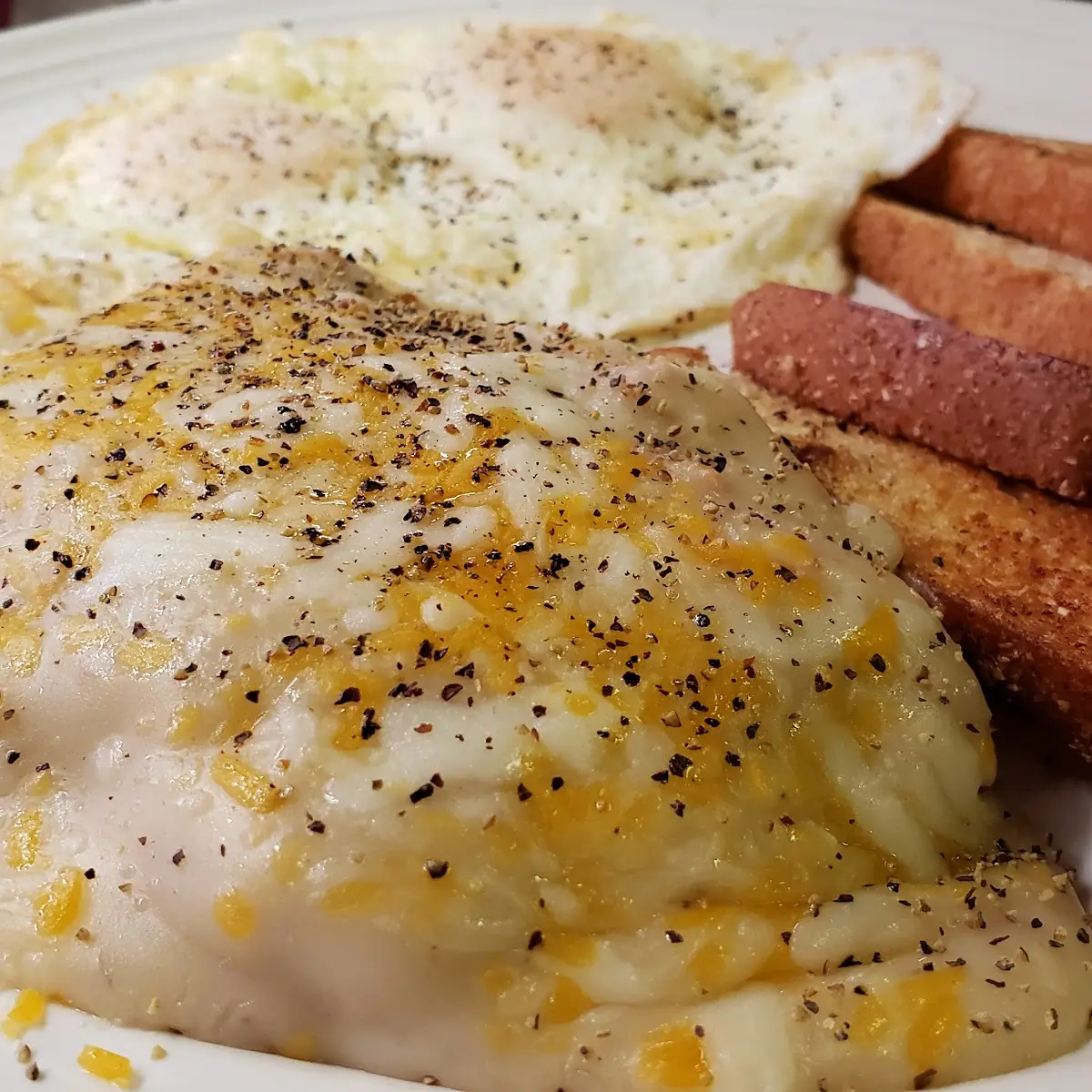 Chicken Fried Steak and Eggs