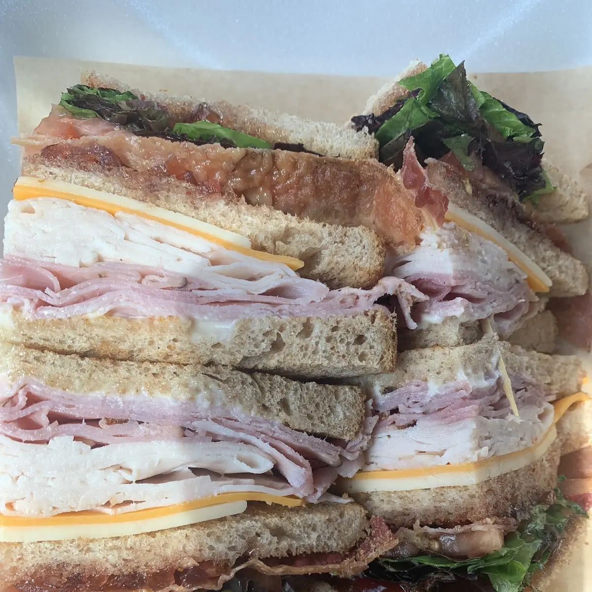 Orange Cranberry Turkey Club