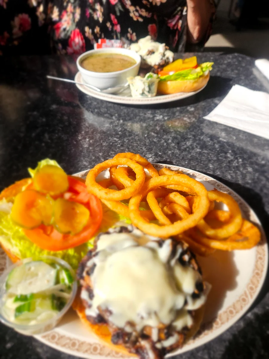 Swiss Mushroom Burger