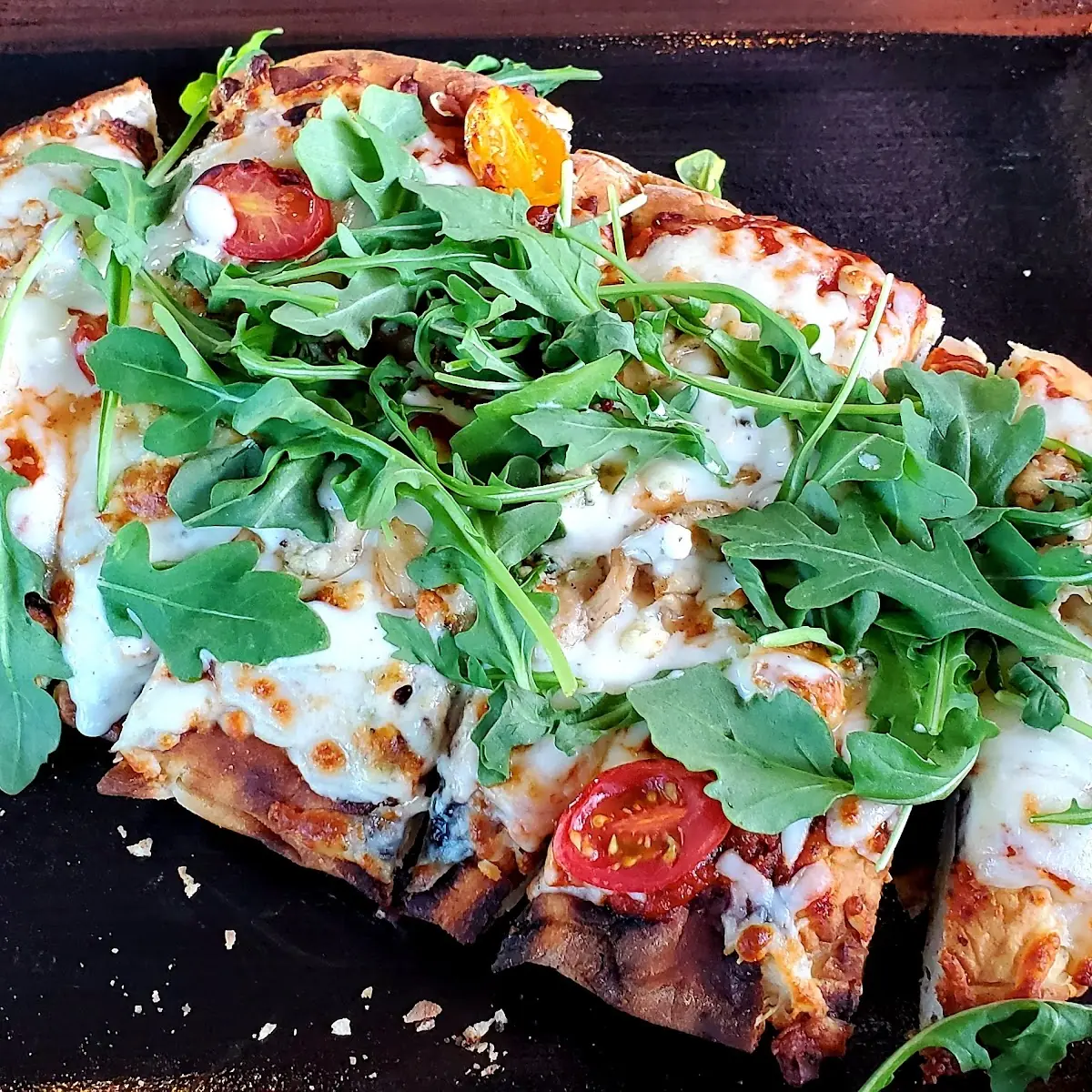 Chicken Flatbread Pizza
