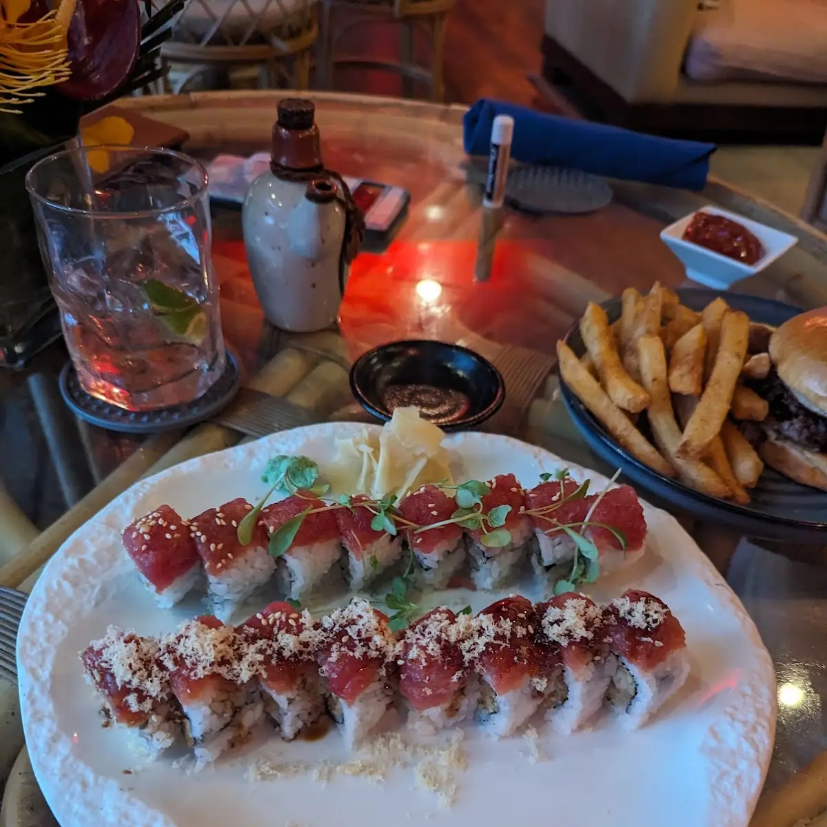 Rainbow Roll California Roll