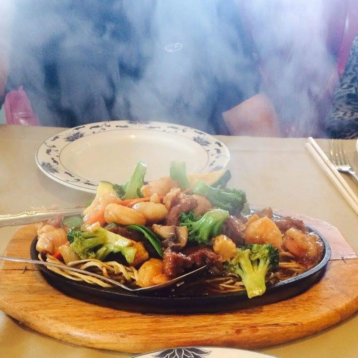 Pan Fried Sizzling