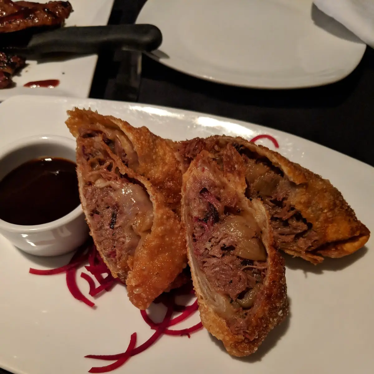Smoked Brisket Eggroll