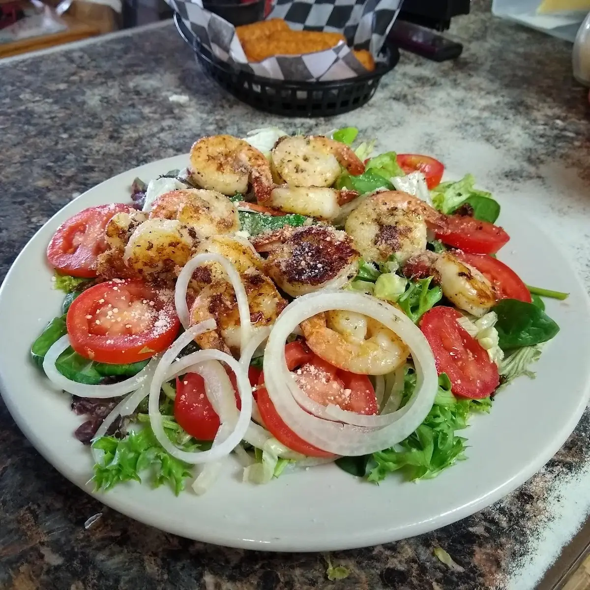 Grilled Shrimp Salad