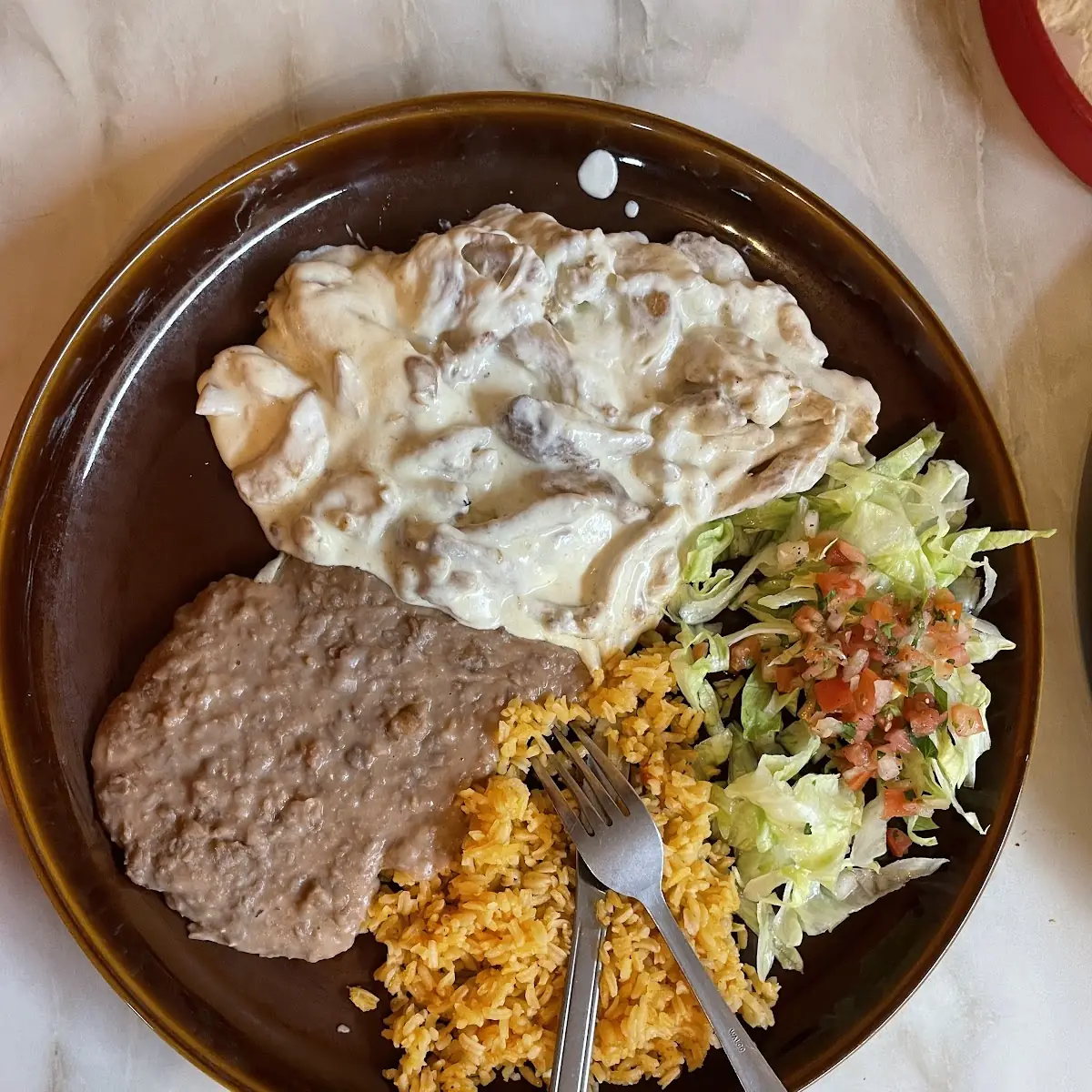 Pollo En Crema