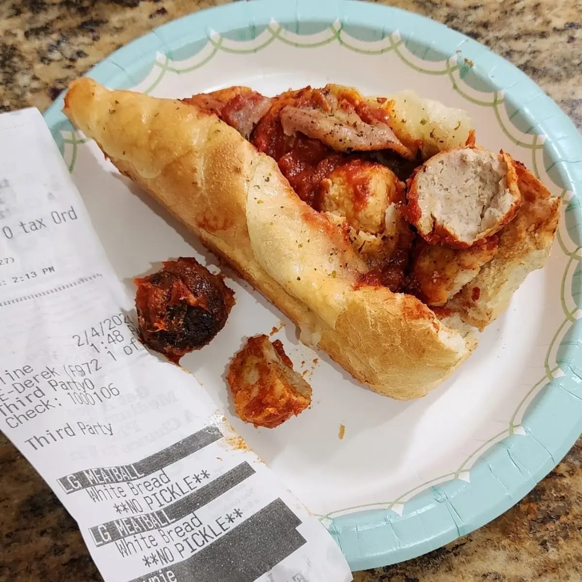 Pepperoni Pizza Meatball Sub