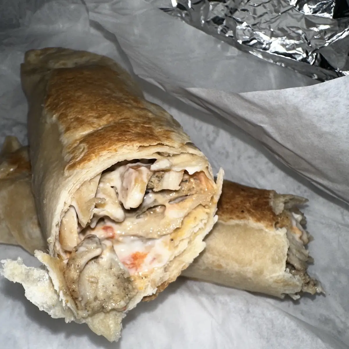 Mix Over Salad (Gyro & Chicken)