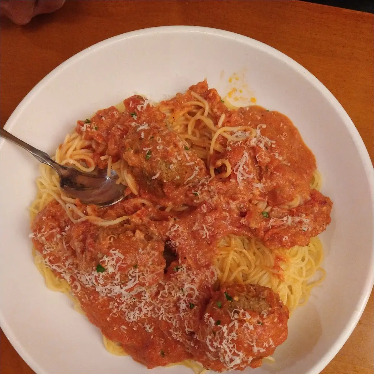 Spaghetti and Meatballs