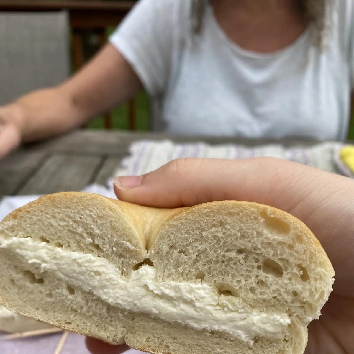 Plain Bagel with Plain Cream Cheese