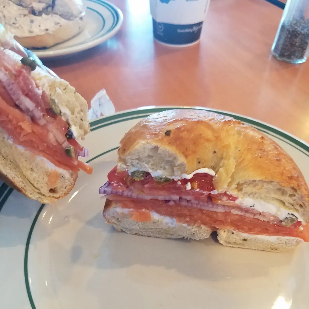 Lox and Bagel Sandwich