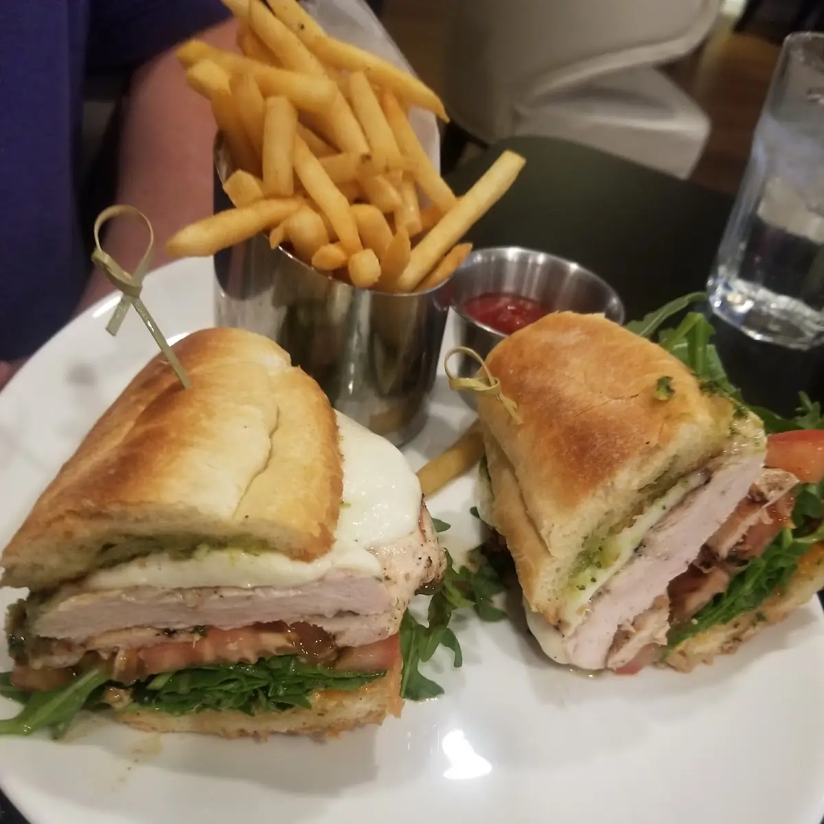 Caprese Chicken Sandwich