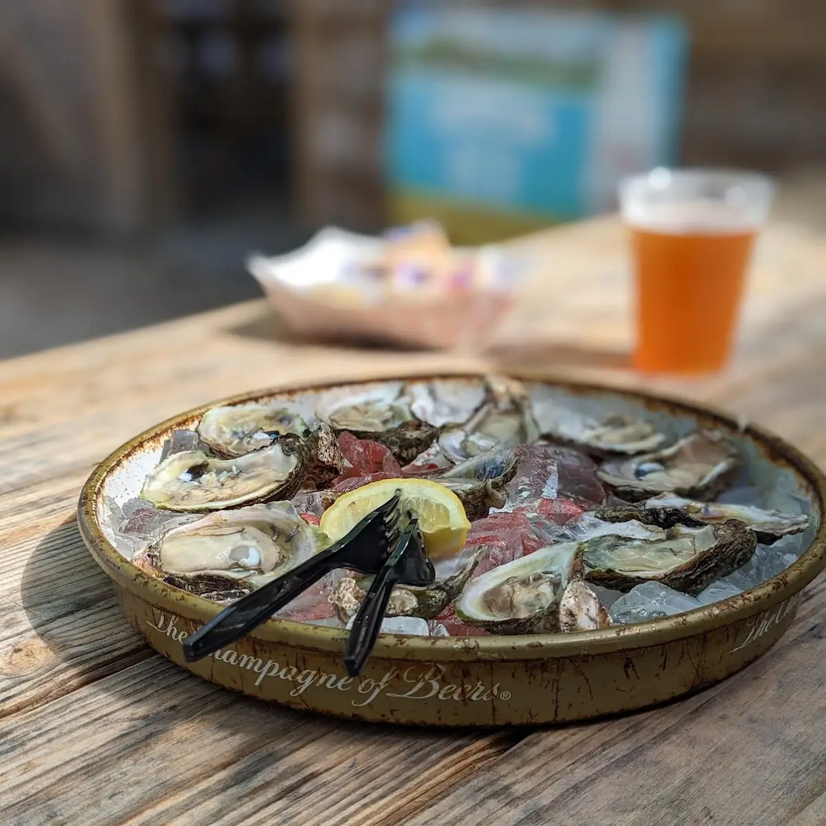 Raw Oysters on the Half Shell