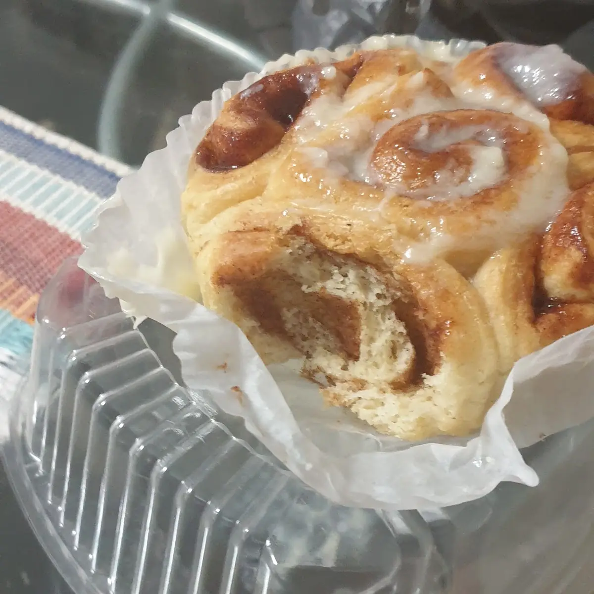 Hard as a Rock Cinnamon Roll