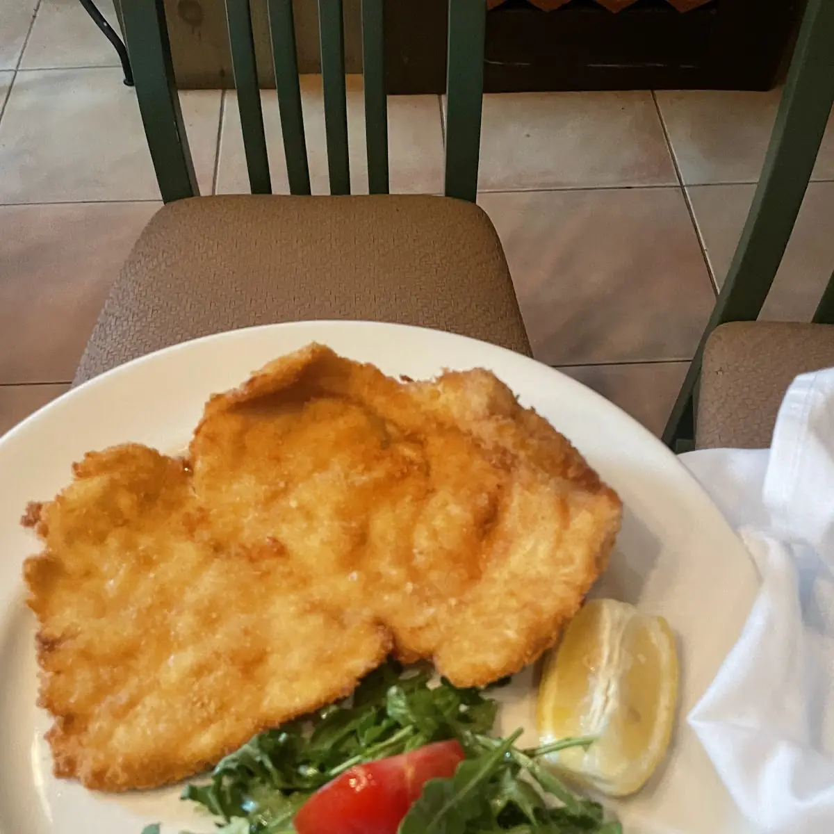 Breaded Chicken Cutlet with Hot & Sweet Cherry Pepper