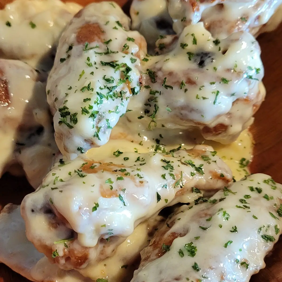 Garlic Parmesan Wings