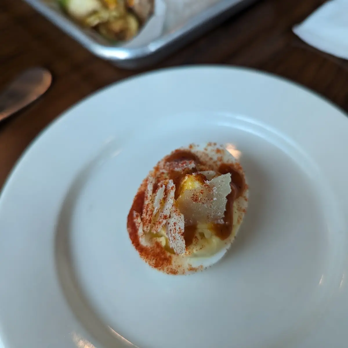 Truffle Deviled Egg