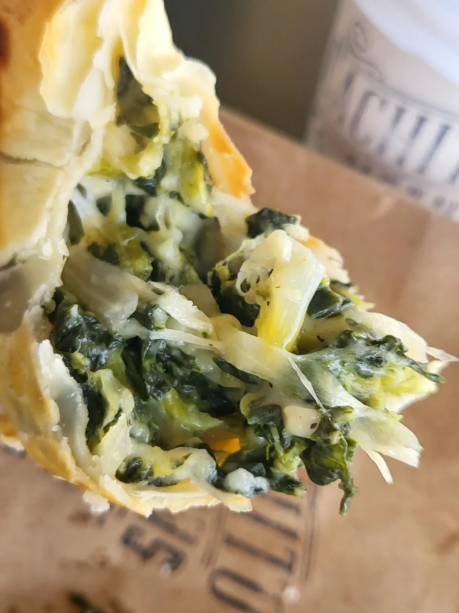 Spinach and Cheese Empanada