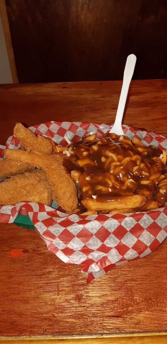 Chicken Wings and Poutine