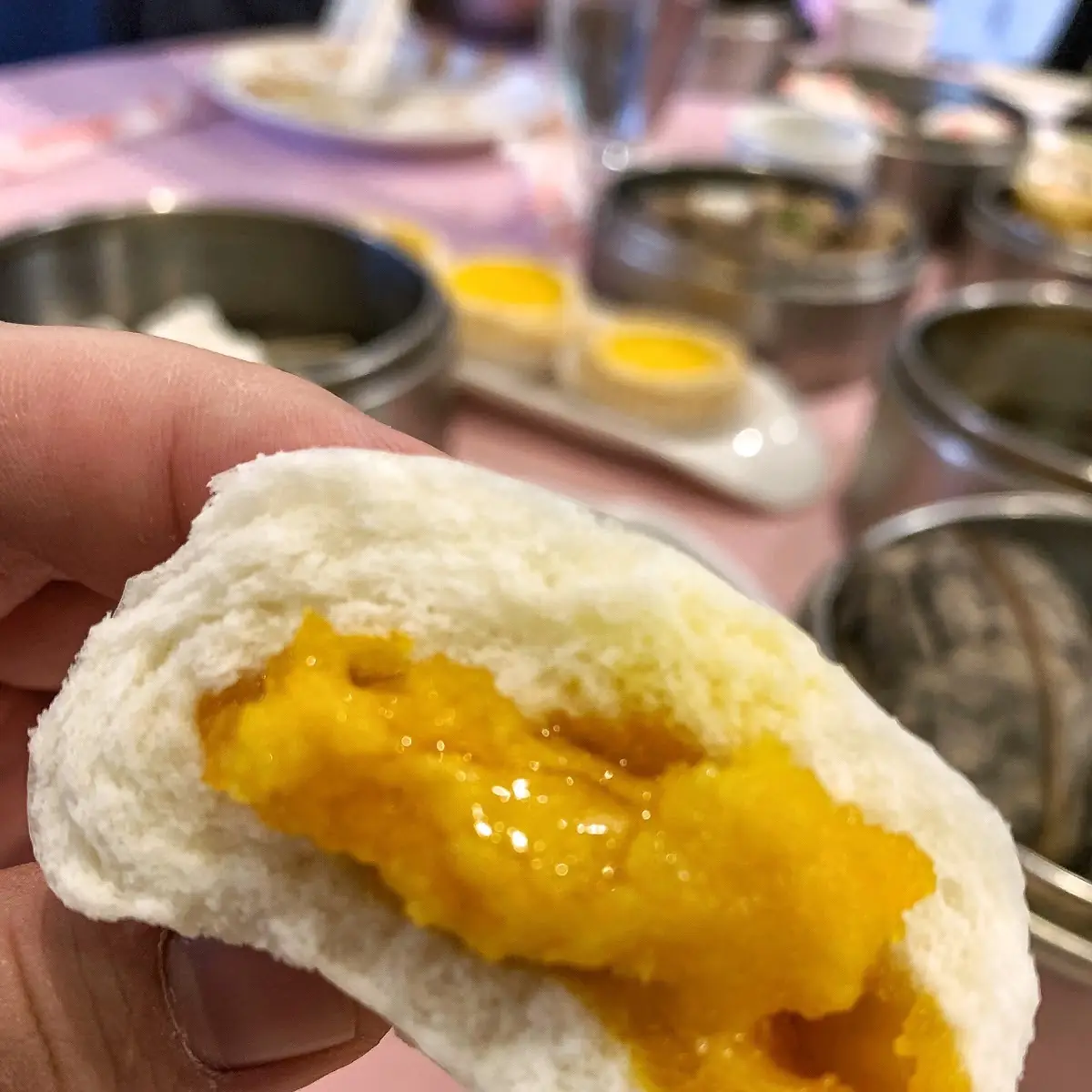 Egg Custard Bun