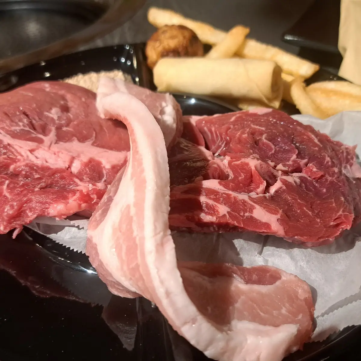 BBQ Ribeye and Bacon