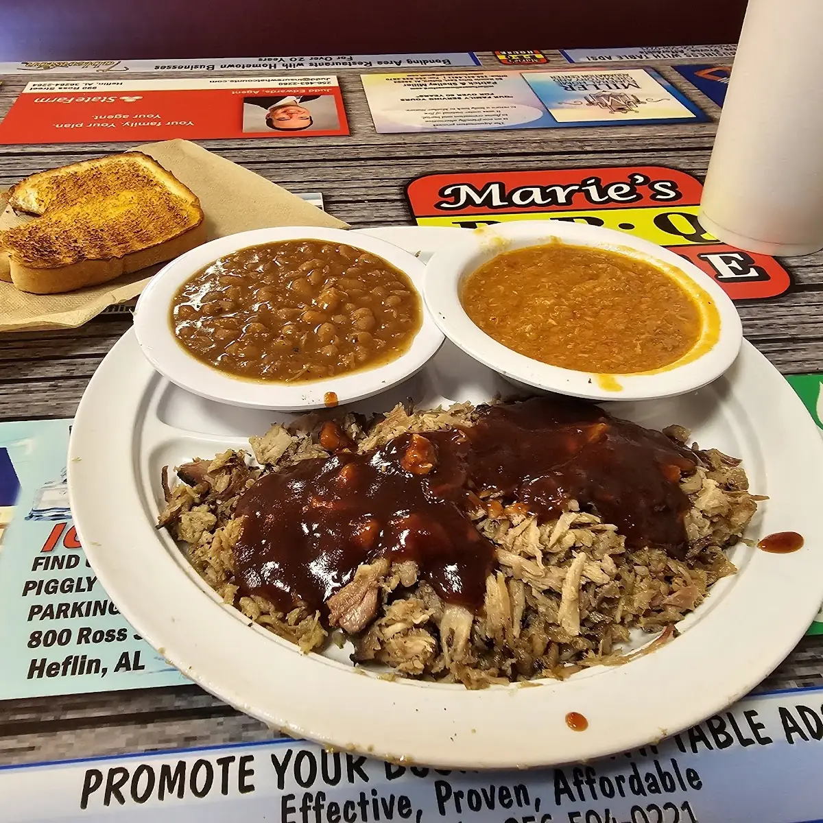 BBQ Pork Plate with Brunswick Stew