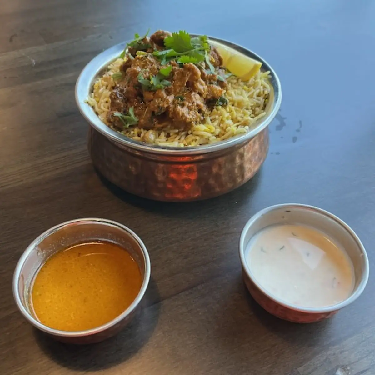 Lemon Chicken Biryani Bowl
