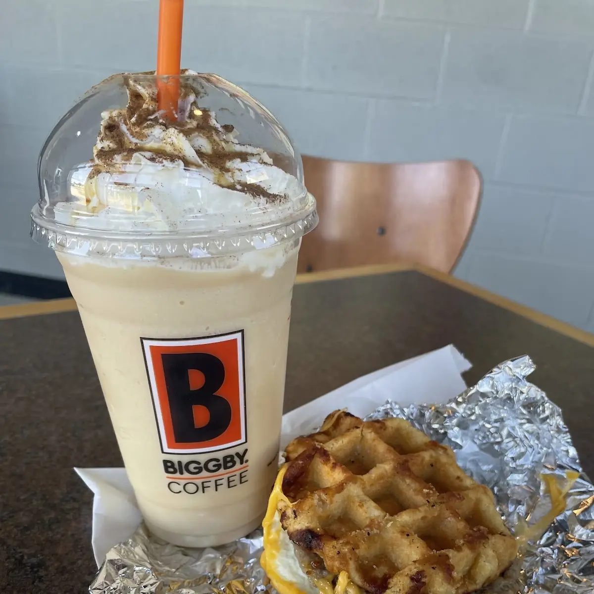 Maple Waffle Sandwich