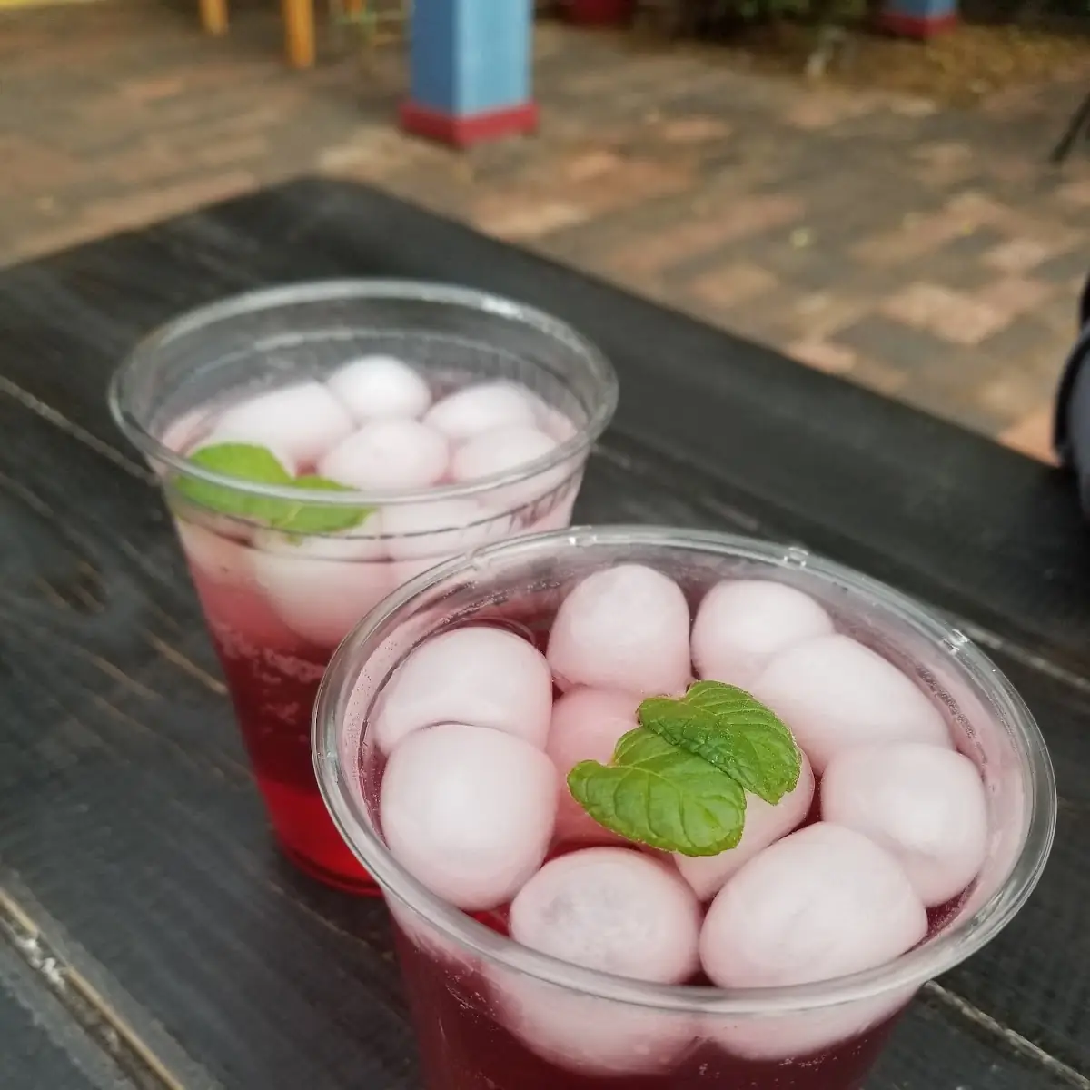 Sparkling Hibiscus Tea