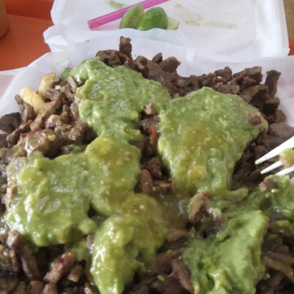 Asada Fries with Aguacate