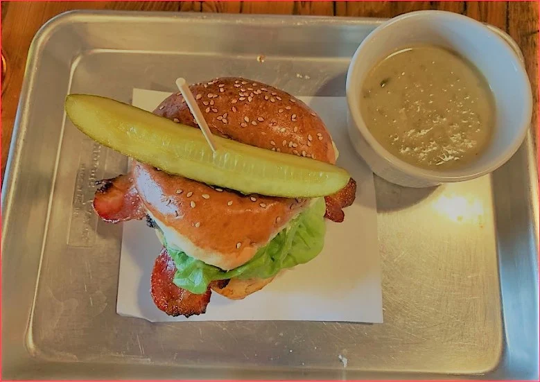 Harvest Burger & Soup of the Day