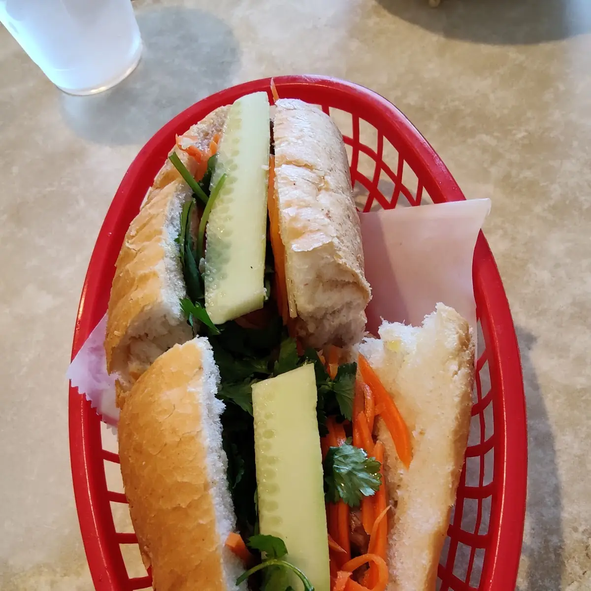 Bun Fried Egg Rolls