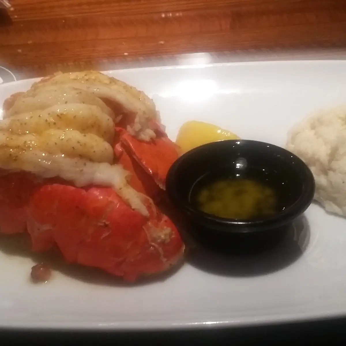 Lobster and Mashed Potatoes