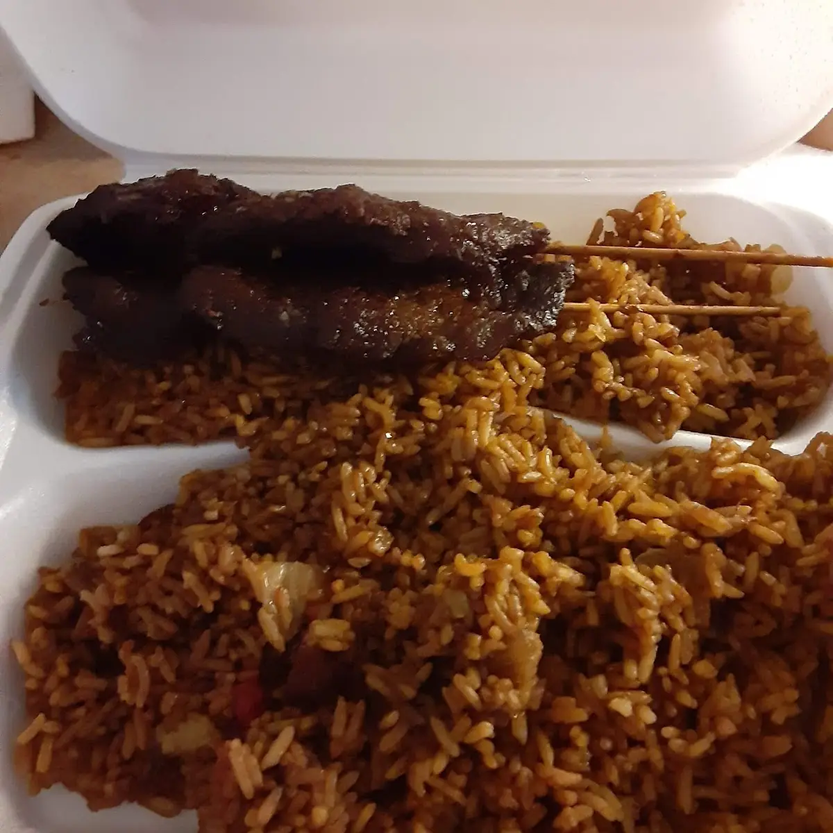 Teriyaki Beef with Pork Fried Rice